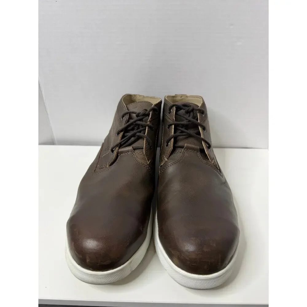 Red Wings Mens Cross LITE Chukka Leather Boots Safety Toe Work #6719 Brown 12